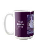 Best Mommy Ever gift mugs Baby Booties Purple