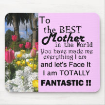 Best Mother In The World Mousemat