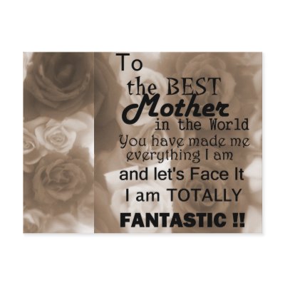 Best Mother In The World by lollypopgirrrl