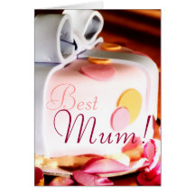 Best Mum Cake Card