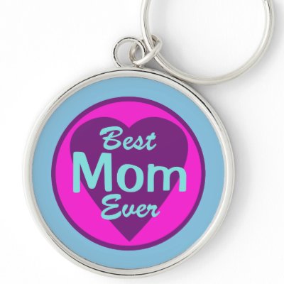 Best Mum Ever Deluxe Keychain by RoamingRosie