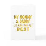 Best Mummy & Daddy cards