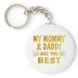 Best Mummy & Daddy Keychain