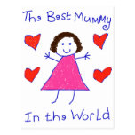 Best Mummy In The World Postcards