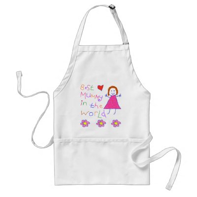 Best Mummy in World Apron by ChocolateJava