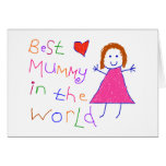 Best Mummy in World Card