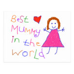 Best Mummy in World Post Card