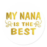 Best Nana Sticker