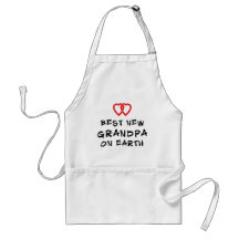 Best New Grandpa On Earth Apron