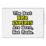 Best NMR Experts Are Born, Not Made