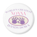 Best Nonna Hands Down T-shirt Magnets