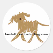 Best of Breed Dog Sticker