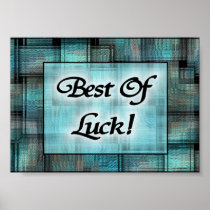 Best Of Luck! Print