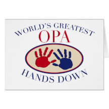 Best Opa Hands Down Cards