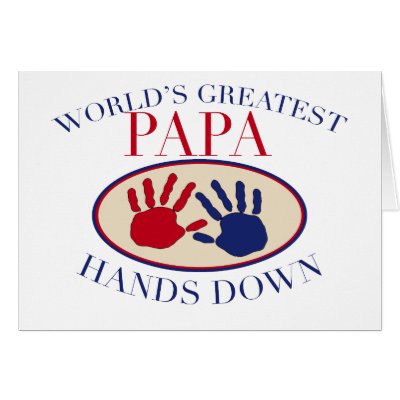 Best Papa Hands Down Cards by Grandparentlove