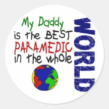 Best Paramedic In World 2 (Daddy) Sticker