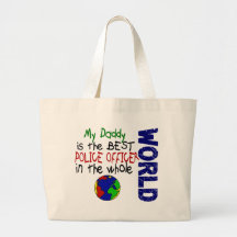 Best Police Officer In World 2 (Daddy) Tote Bag