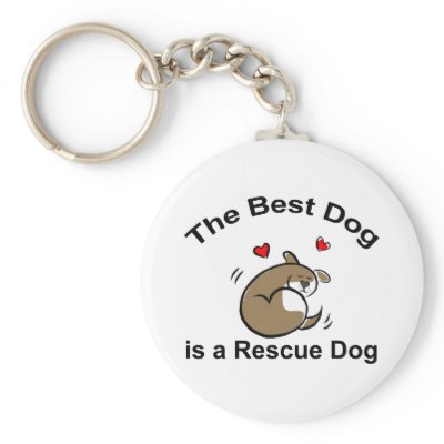 Best Rescue Dog Key Chains by dogwiregifts