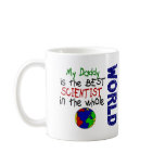 Best Scientist In World 2 (Daddy) mugs