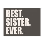 Best. Sister. Ever. Postcards