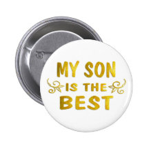 Best Son Button