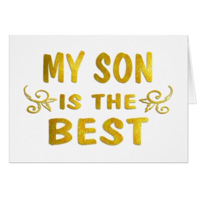 Best Son Greeting Card by TLArnold5