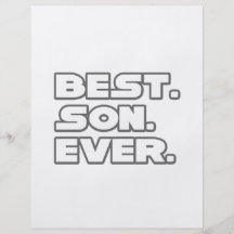 Best Son Ever Custom Flyer