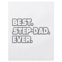 Best Step-Dad Ever Flyer Design