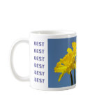 BEST TEACHER Coffee Cup gift Holidays Daffodils Coffee Mugs