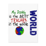 Best Teacher In World 2 (Daddy) postcards