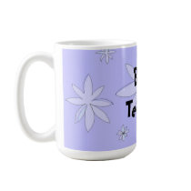 Best Teacher Snowflake Design Coffee Mug