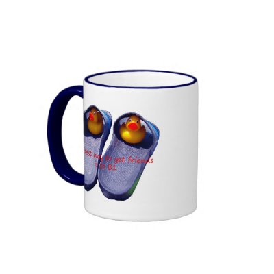 Best Way to Get Friends is to B1 Coffee Mug by Leenasart
