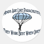 Best When Open Sticker