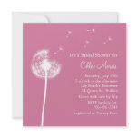 Best Wishes! Bridal Shower Invitation (fuchsia)