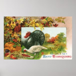 Best Wishes for a Happy Thanksgiving, Turkeys Posters
