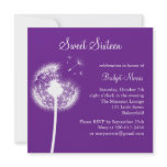Best Wishes! (purple) invitations