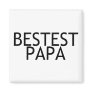 Bestest Papa Refrigerator Magnets