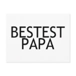 Bestest Papa Postcards