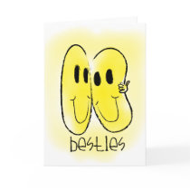 Besties Greeting Card