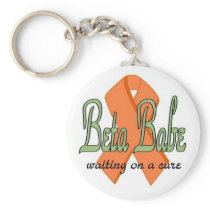 Beta Babe Keychain
