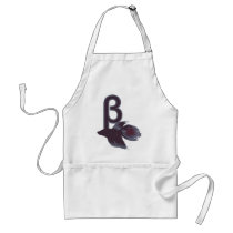 Beta Betta Fish Funny Design Aprons