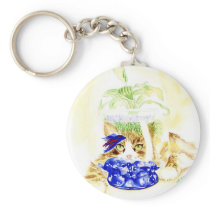 Beta Cat Keychain