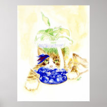 Beta Cat Print