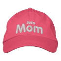 Beta Mum lt blu hat embroidered hats