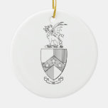 Beta Theta Pi Coat of Arms Christmas Tree Ornament