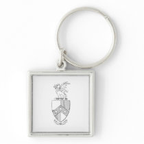 Beta Theta Pi Coat of Arms Keychains