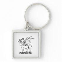 Beta Theta Pi Crest Keychain