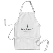 Beta Theta Pi with Crest - Colour Apron