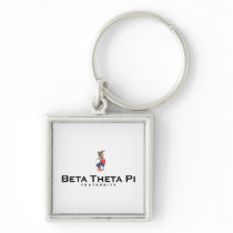 Beta Theta Pi with Crest - Colour Key Chain