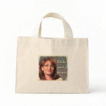 Betcha want a do-over. canvas bags